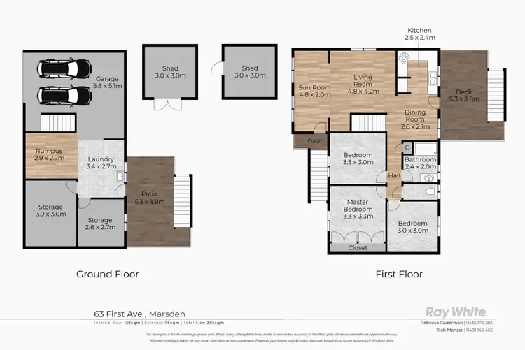 Floorplan of Homely house listing, 63 First Avenue, Marsden QLD 4132