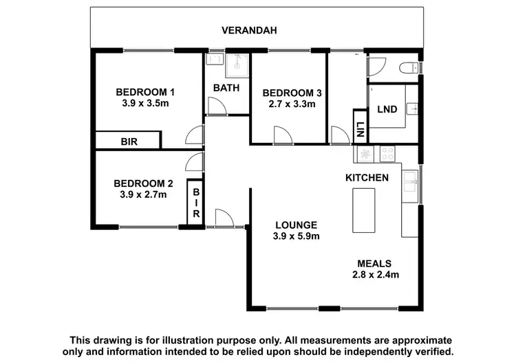 Floorplan of Homely house listing, 22 Williams Avenue, Keith SA 5267