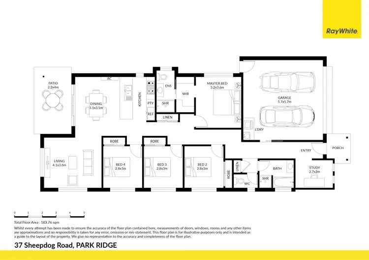 Floorplan of Homely house listing, 37 Sheepdog Road, Park Ridge QLD 4125