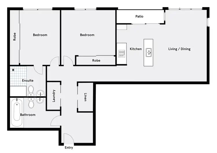 Floorplan of Homely apartment listing, 122/106 Giles Street, Kingston ACT 2604