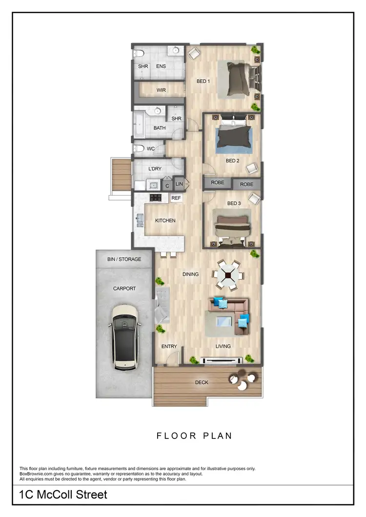Floorplan of Homely house listing, 1C McColl Street, Walkerston QLD 4751