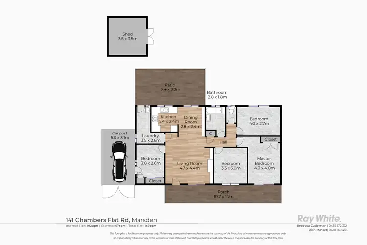 Floorplan of Homely house listing, 141 Chambers Flat Road, Marsden QLD 4132