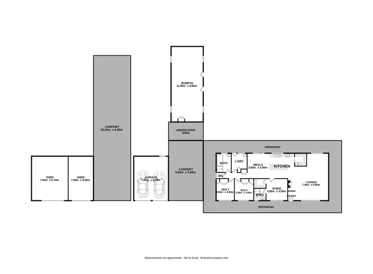 Floorplan of Homely house listing, 28 Beach Road East, Burrumbuttock NSW 2642