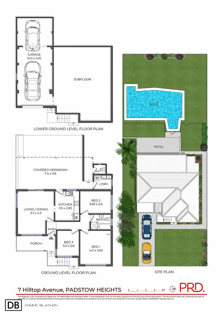 Floorplan of Homely house listing, 7 Hilltop Avenue, Padstow Heights NSW 2211