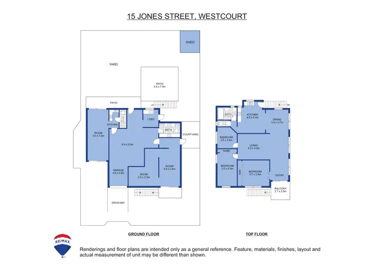 Floorplan of Homely house listing, 15 Jones Street, Westcourt QLD 4870
