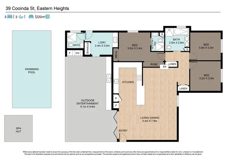 Floorplan of Homely house listing, 39 Cooinda Street, Eastern Heights QLD 4305