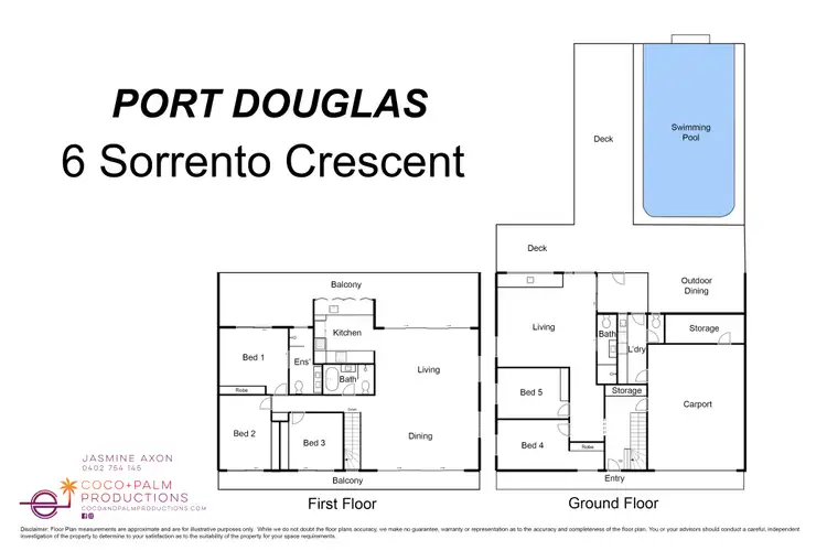 Floorplan of Homely house listing, 6 Sorrento Crescent, Port Douglas QLD 4877