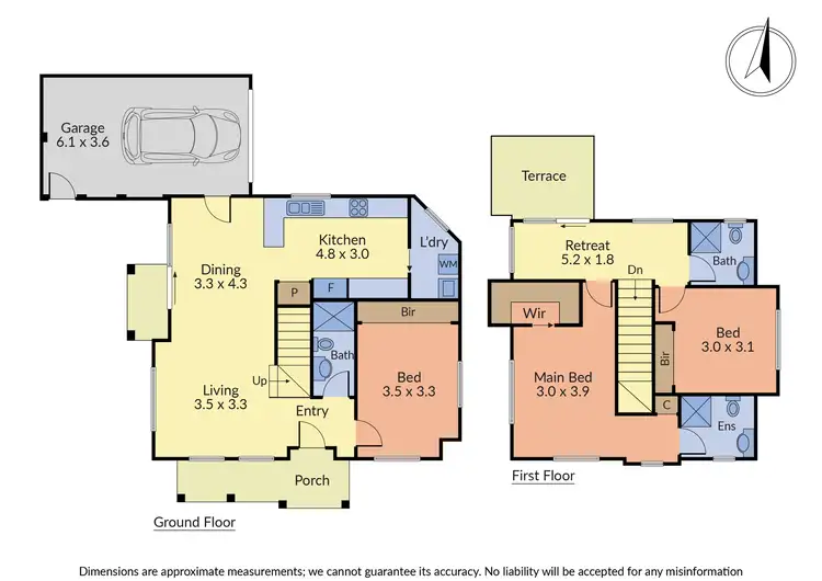 Floorplan of Homely townhouse listing, 1/68 Kevin Avenue, Ferntree Gully VIC 3156