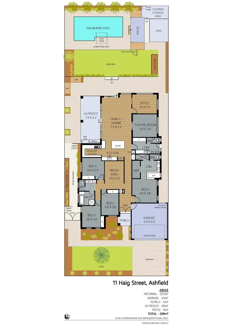 Floorplan of Homely house listing, 11 Haig Street, Ashfield WA 6054