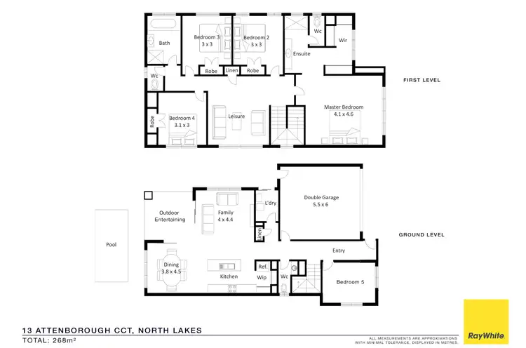 Floorplan of Homely house listing, 13 Attenborough Circuit, North Lakes QLD 4509