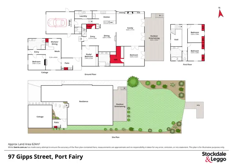 Floorplan of Homely house listing, 97 Gipps Street, Port Fairy VIC 3284