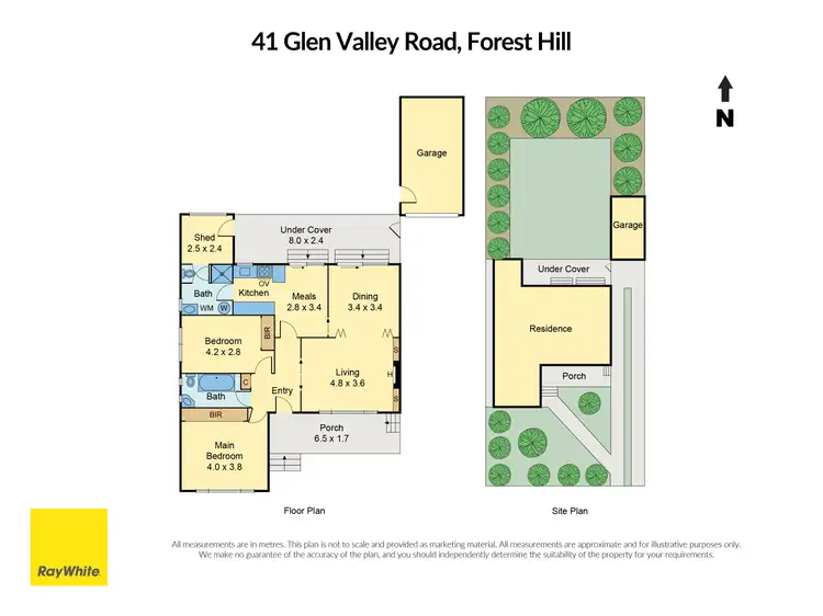 Floorplan of Homely house listing, 41 Glen Valley Road, Forest Hill VIC 3131