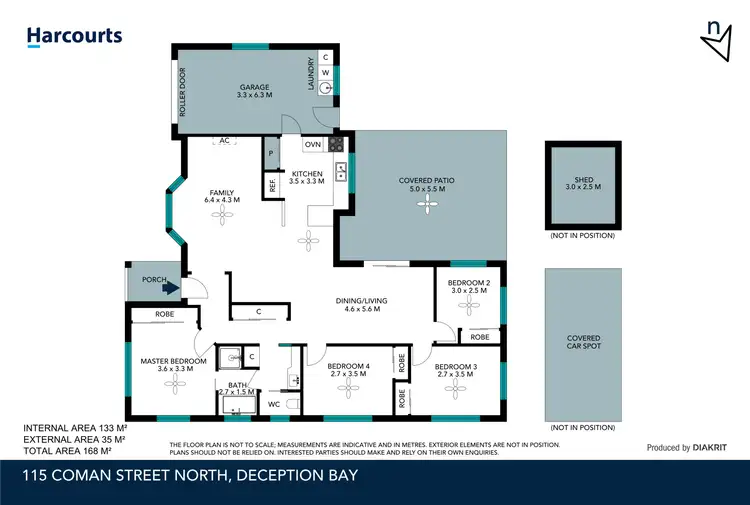 Floorplan of Homely house listing, 115 Coman Street, Deception Bay QLD 4508
