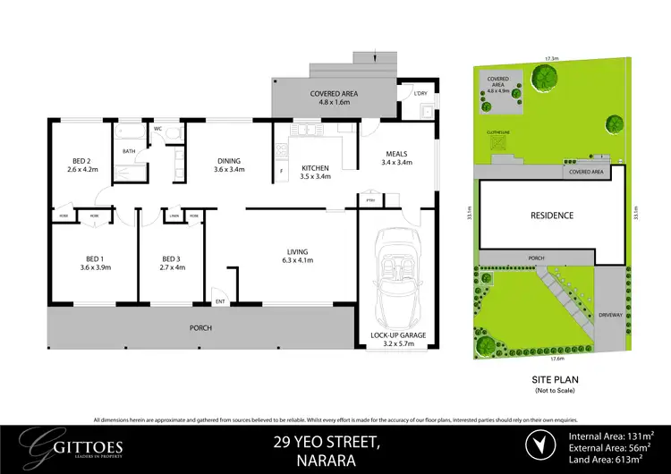 Floorplan of Homely house listing, 29 Yeo Street, Narara NSW 2250