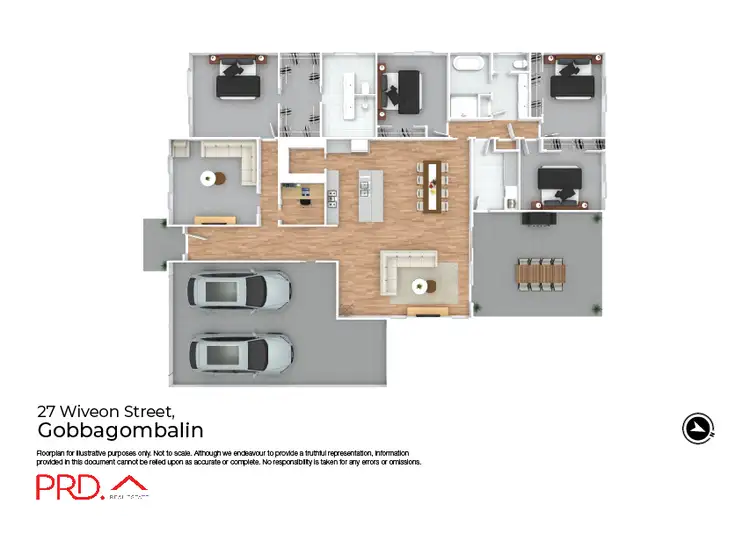 Floorplan of Homely house listing, 27 Wiveon Street, Gobbagombalin NSW 2650