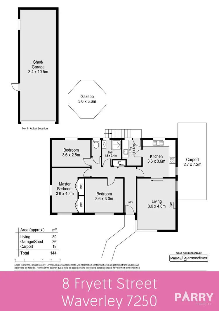 Floorplan of Homely house listing, 8 Fryett Street, Waverley TAS 7250