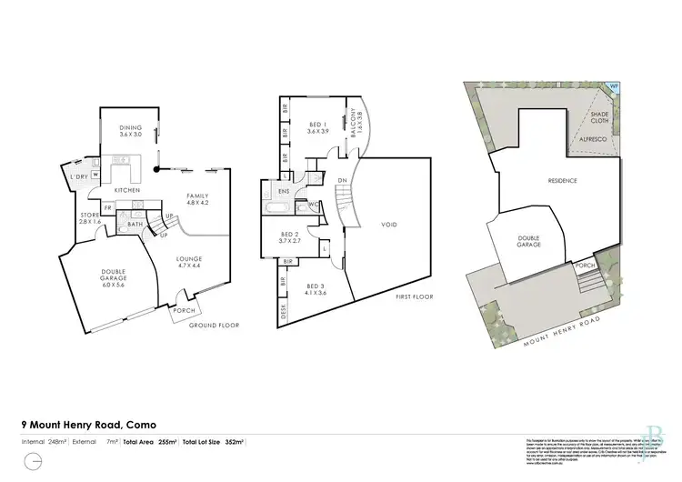 Floorplan of Homely house listing, 9 Mount Henry Road, Como WA 6152