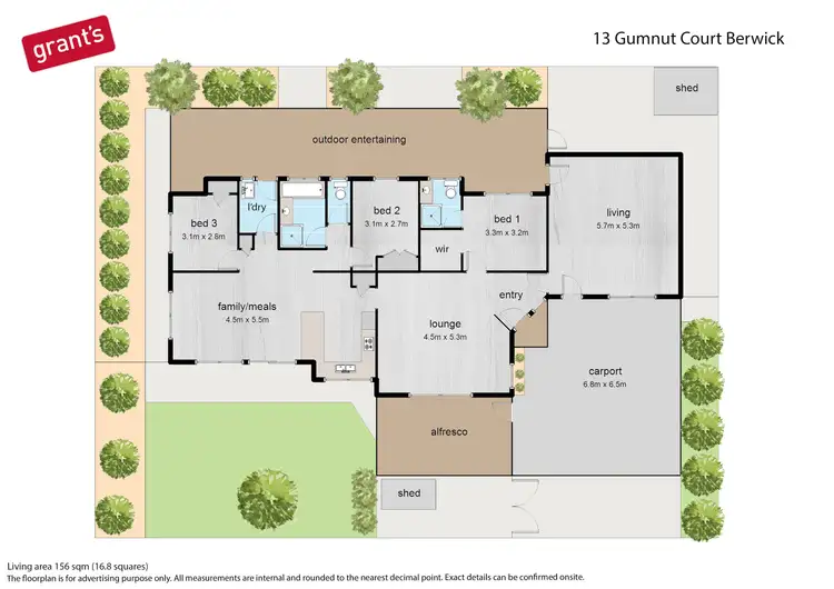 Floorplan of Homely house listing, 13 Gumnut Court, Berwick VIC 3806