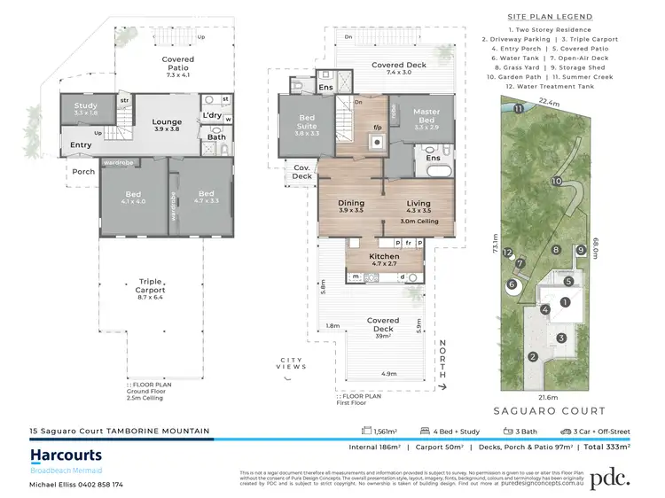 Floorplan of Homely house listing, 15 Saguaro Court, Tamborine Mountain QLD 4272