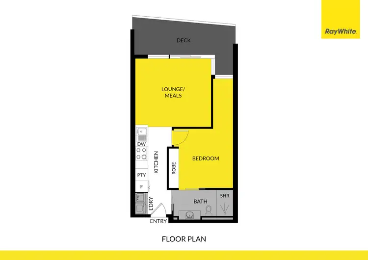 Floorplan of Homely apartment listing, 511/68 Wests Road, Maribyrnong VIC 3032