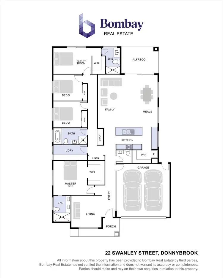Floorplan of Homely house listing, 22 Swanley Street, Donnybrook VIC 3064