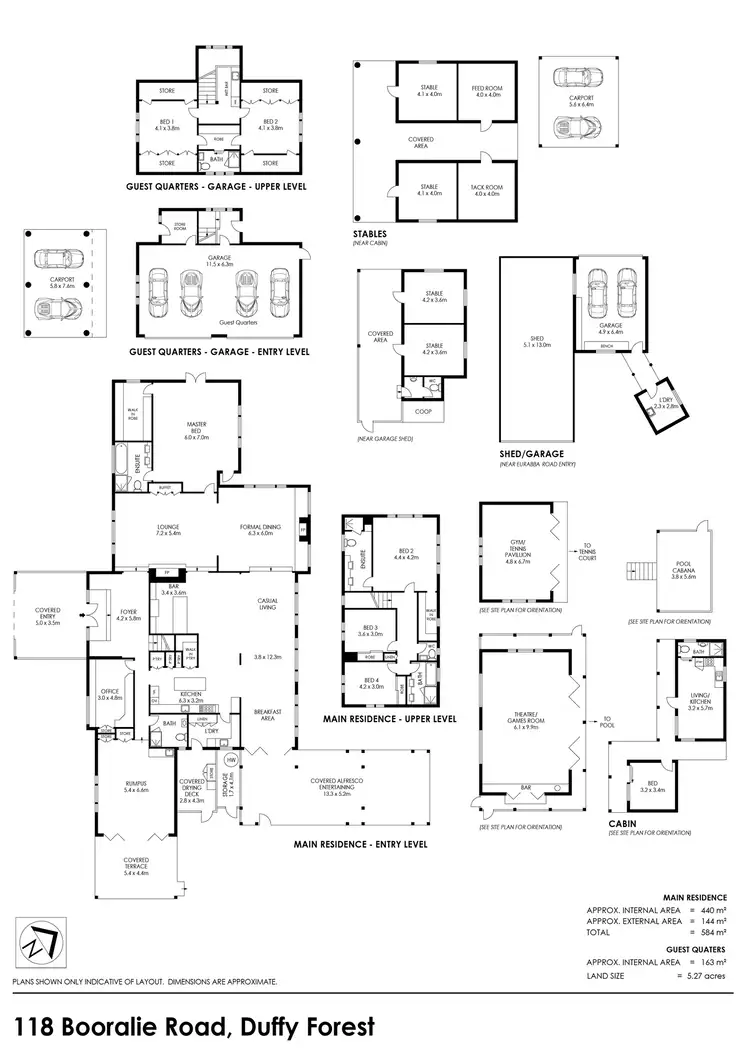 Floorplan of Homely rural property listing, 118 Booralie Rd, Duffys Forest NSW 2084