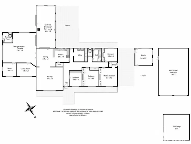 Floorplan of Homely house listing, 39 Melrose Road, Aberdeen TAS 7310