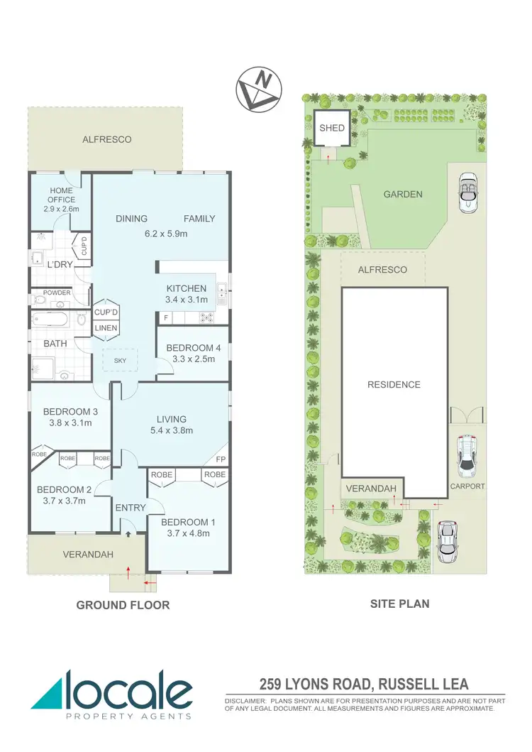 Floorplan of Homely house listing, 259 Lyons Road, Russell Lea NSW 2046