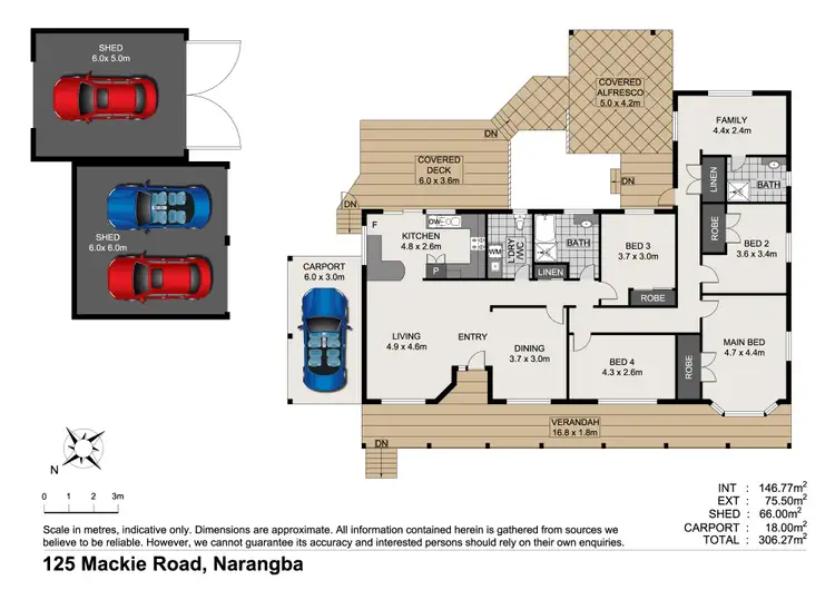 Floorplan of Homely house listing, 125 Mackie Road, Narangba QLD 4504