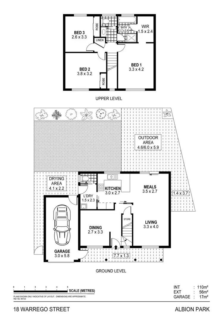 Floorplan of Homely house listing, 18 Warrego St, Albion Park NSW 2527