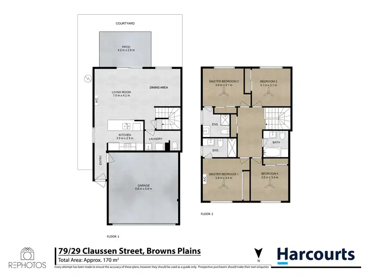 Floorplan of Homely townhouse listing, 79/29 Claussen Street, Browns Plains QLD 4118