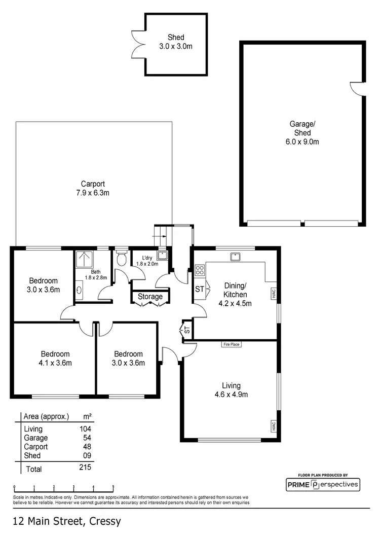 Floorplan of Homely house listing, 12 Main Street, Cressy TAS 7302