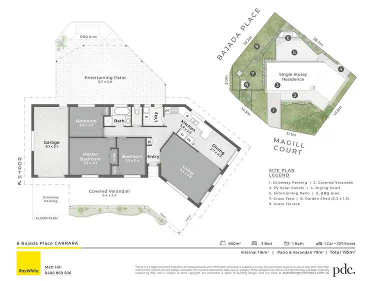 Floorplan of Homely house listing, 2 Magill Court, Carrara QLD 4211