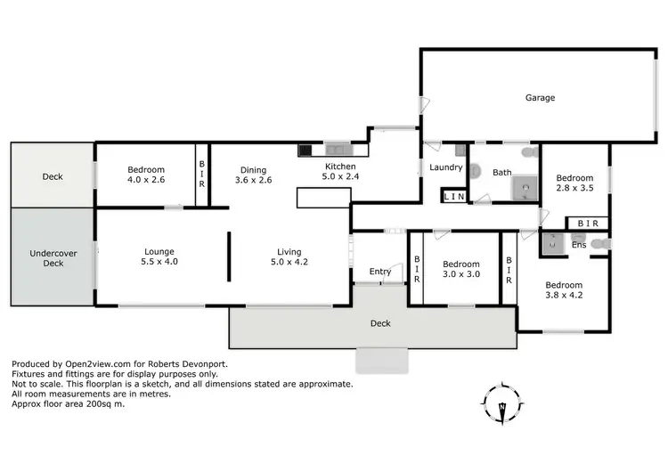 Floorplan of Homely house listing, 130 Nixon Street, Devonport TAS 7310