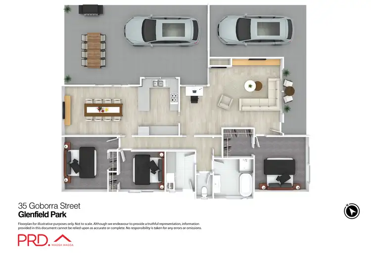 Floorplan of Homely house listing, 35 Goborra Street, Glenfield Park NSW 2650