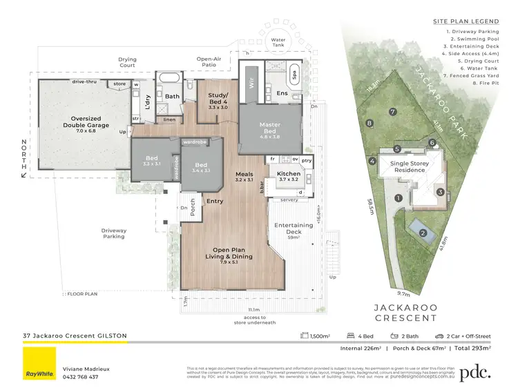 Floorplan of Homely house listing, 37 Jackaroo Crescent, Gilston QLD 4211