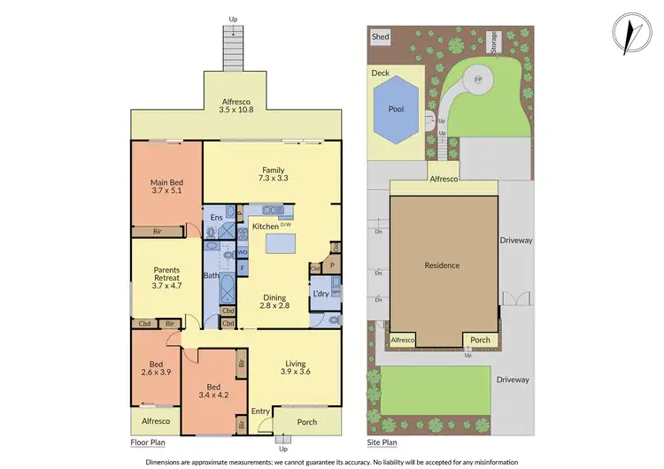 Floorplan of Homely house listing, 37 Silverton Drive, Ferntree Gully VIC 3156