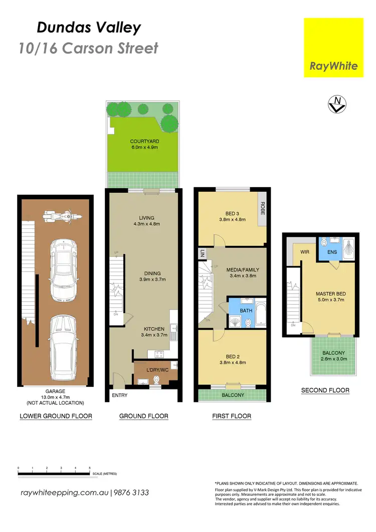 Floorplan of Homely townhouse listing, 10/16 Carson Street, Dundas Valley NSW 2117