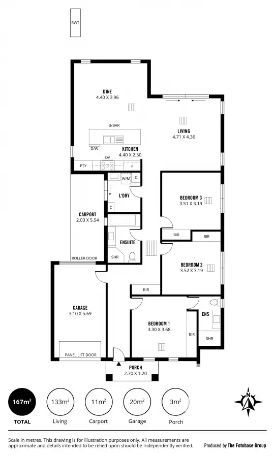 Floorplan of Homely house listing, 11B Lydia Avenue, Ingle Farm SA 5098