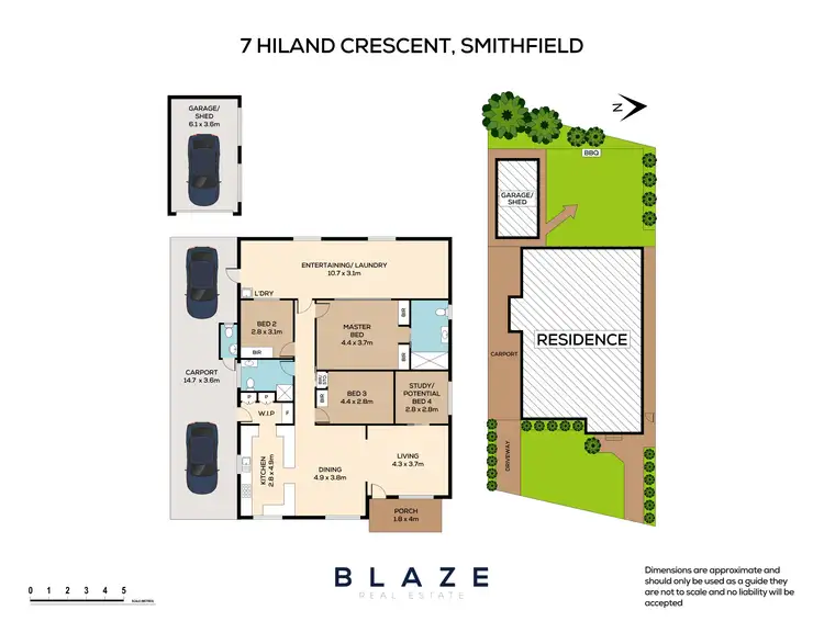 Floorplan of Homely house listing, 7 Hiland Crescent, Smithfield NSW 2164