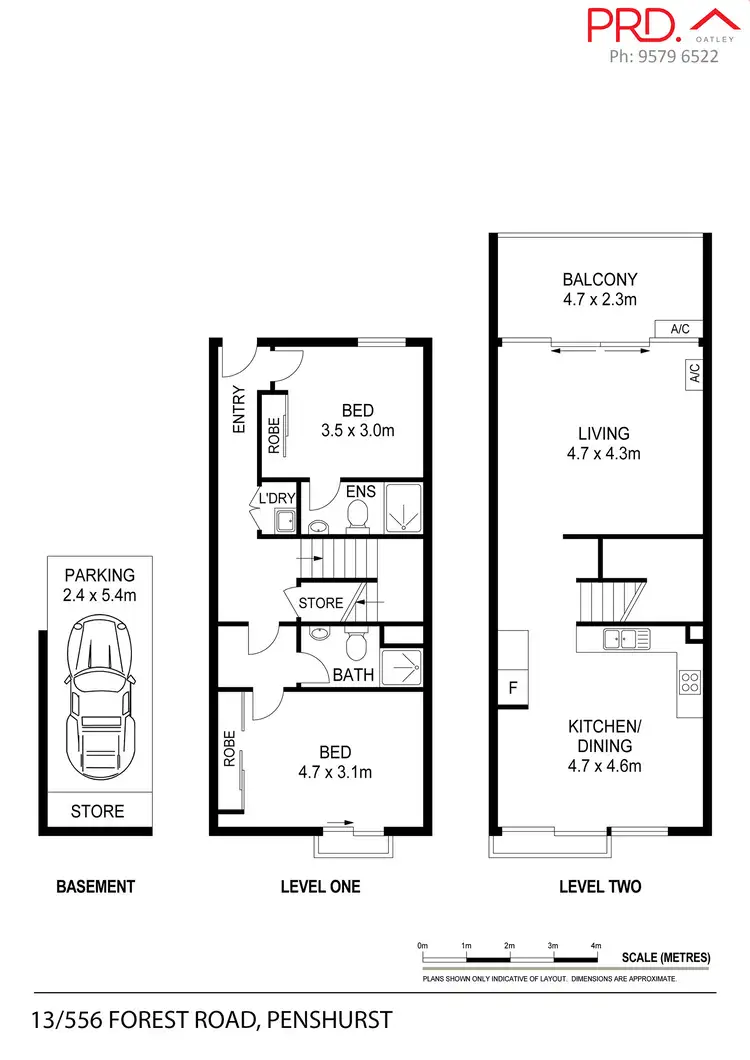 Floorplan of Homely unit listing, 13/556 Forest Road, Penshurst NSW 2222
