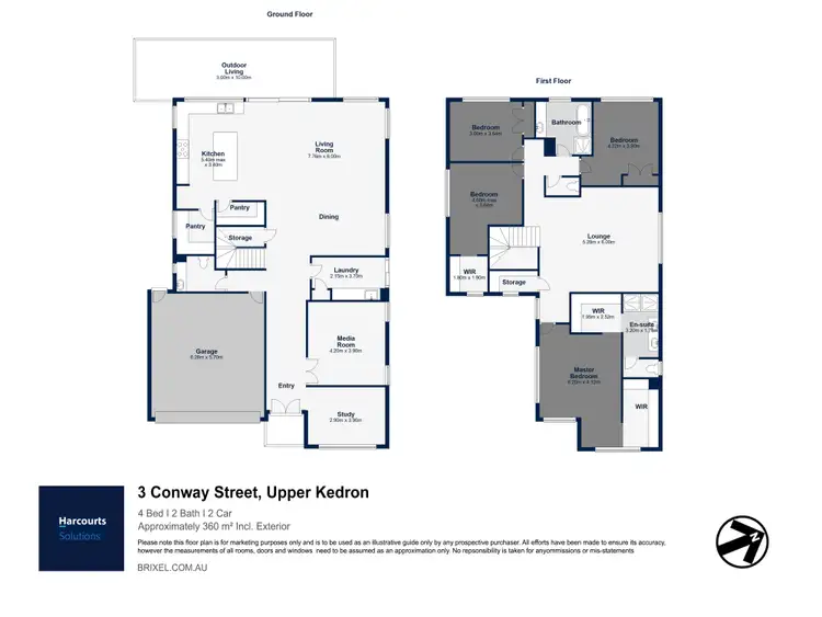 Floorplan of Homely house listing, 3 Conway Street, Upper Kedron QLD 4055