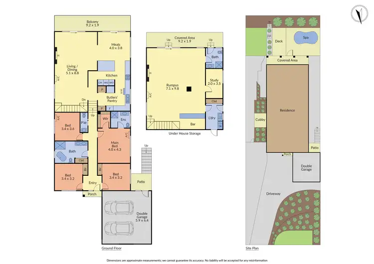 Floorplan of Homely house listing, 17 Leon Court, Ferntree Gully VIC 3156