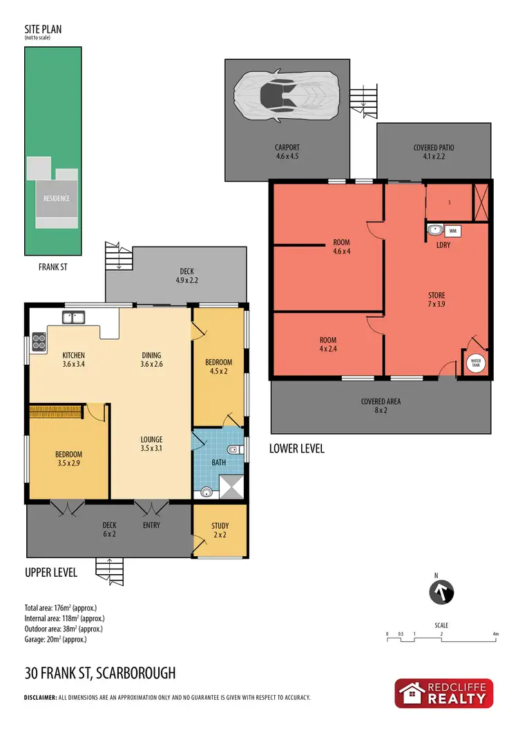 Floorplan of Homely house listing, 30 Frank Street, Scarborough QLD 4020