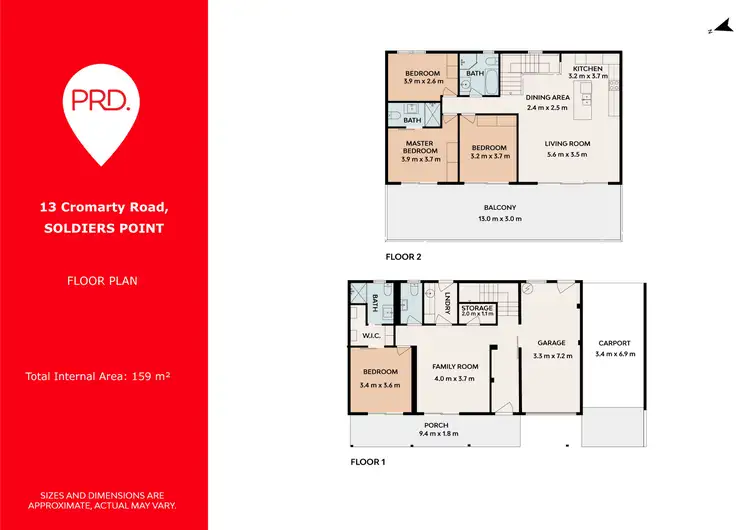 Floorplan of Homely house listing, 13 Cromarty Road, Soldiers Point NSW 2317