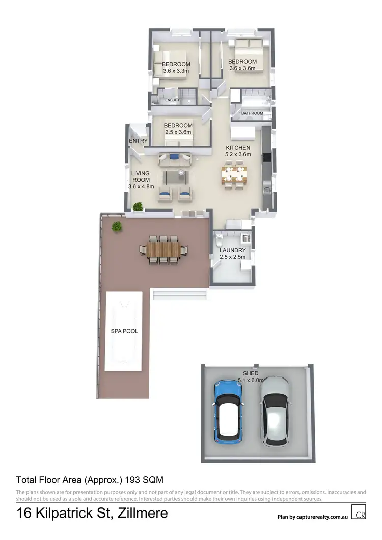 Floorplan of Homely house listing, 16 Kilpatrick Street, Zillmere QLD 4034