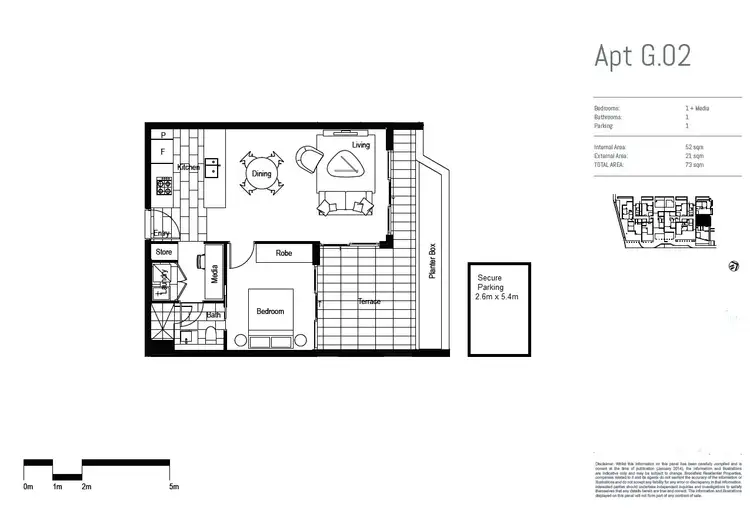 Floorplan of Homely unit listing, 2/33 Harvey Street, Little Bay NSW 2036