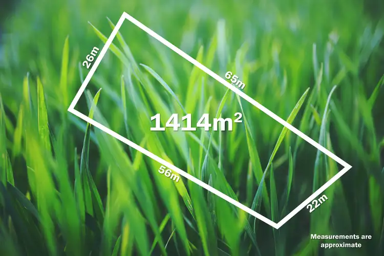 Floorplan of Homely land listing, 23 Cartons Road, Gordon VIC 3345