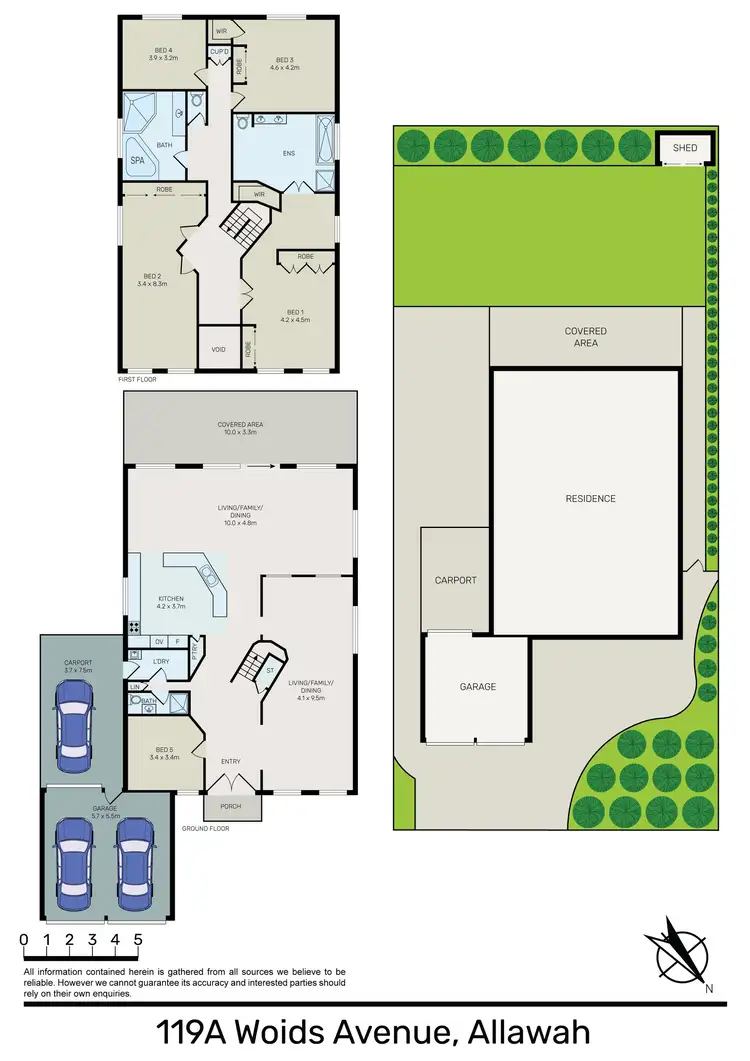 Floorplan of Homely house listing, 119A Woids Avenue, Allawah NSW 2218