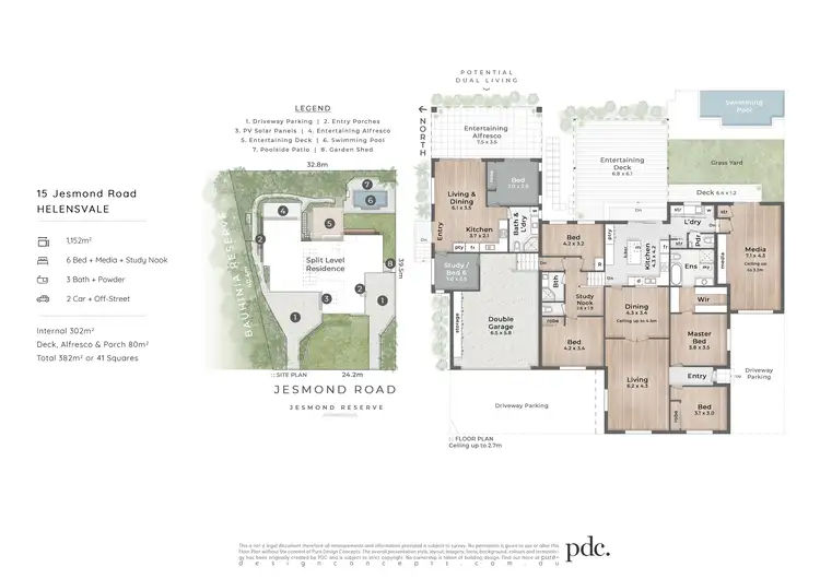 Floorplan of Homely house listing, 15 Jesmond Road, Helensvale QLD 4212